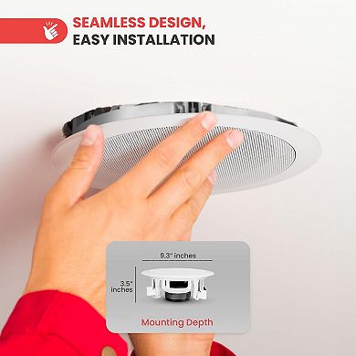 Pyle 6.5'' Home In-Wall / In-Ceiling Speakers,