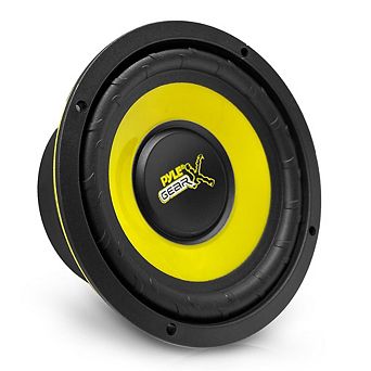 Pyle 5'' Mid-Bass Woofer - 200W Peak Power - Yellow Poly Cone with Rubber Surround - PLG54