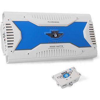 Pyle 8-Channel Elite Marine Amplifier 3000 watt Bridgeable Waterproof with MOSFET Power Supply
