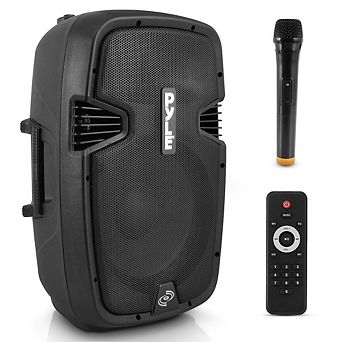 Pyle Wireless Portable PA Speaker System- Bluetooth, 2-Way Waterproof Amplifier, 12” Subwoofer