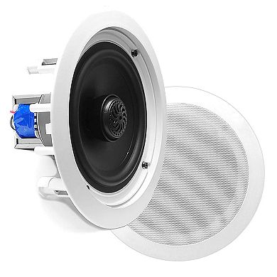 Pyle 8” Ceiling Wall Mount Speakers - Pair of