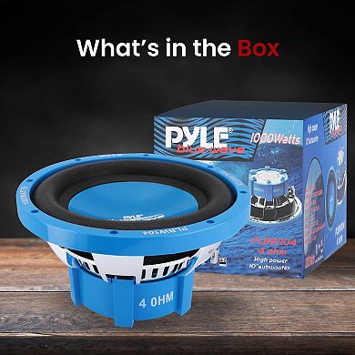 Pyle Car Vehicle Subwoofer Audio Speaker - 10