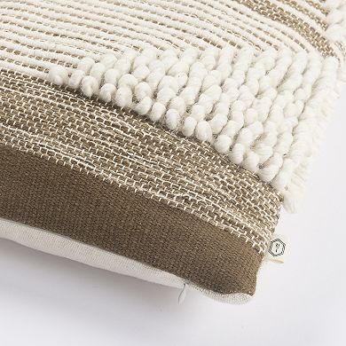 Indigo Road by Egypt Sherrod Chez Knotted Stripe Throw Pillow