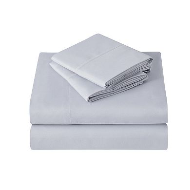 Bibb Home 4 Piece Brushed Microfiber Sheet Set