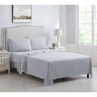 Bibb Home 4 pc Brushed Microfiber Sheet Set