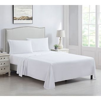 Bibb Home 4 pc Brushed Microfiber Sheet Set