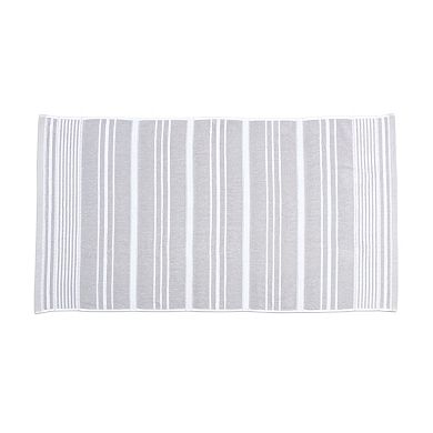 Martex Restore Batten Stripe Linen Towel