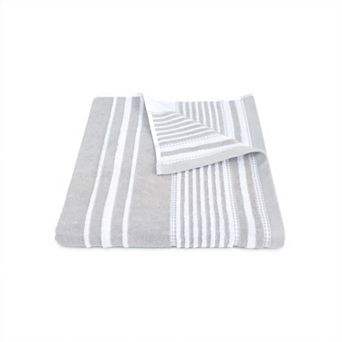 Martex Restore Batten Stripe Linen Towel