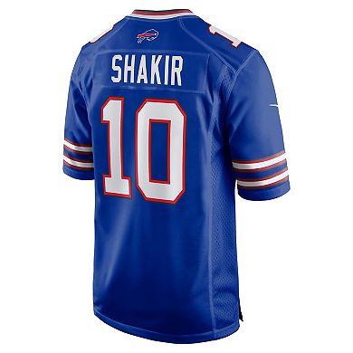 Men's Nike Khalil Shakir Royal Buffalo Bills Game Jersey
