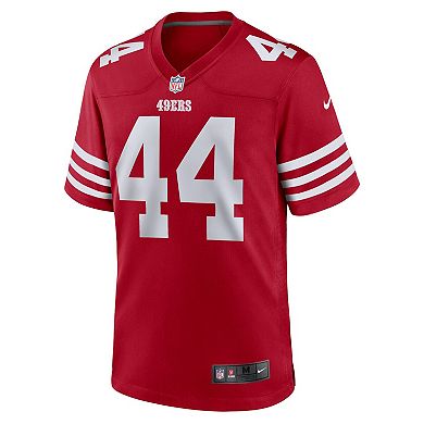 Men's Nike Kyle Juszczyk Scarlet San Francisco 49ers Player Game Jersey
