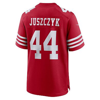 Men's Nike Kyle Juszczyk Scarlet San Francisco 49ers Player Game Jersey