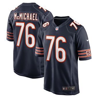 Men's Nike Steve McMichael Navy Chicago Bears Retired Player Game Jersey
