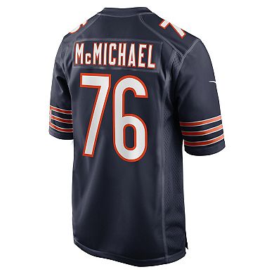 Men's Nike Steve McMichael Navy Chicago Bears Retired Player Game Jersey