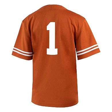 Youth Nike #1 Texas Orange Texas Longhorns 1st Armored Division Old Ironsides Untouchable Football Jersey