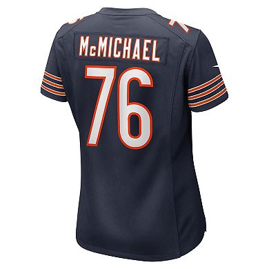 Women's Nike Steve McMichael Navy Chicago Bears Retired Player Game Jersey