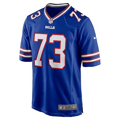 Men's Nike Dion Dawkins Royal Buffalo Bills Game Player Jersey