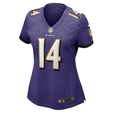 Women's Nike Kyle Hamilton Purple Baltimore Ravens Player Game Jersey