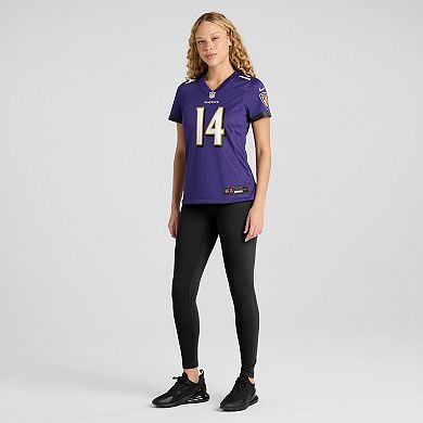 Women's Nike Kyle Hamilton Purple Baltimore Ravens Player Game Jersey