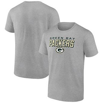 Men's Heather Gray Green Bay Packers Swagger T-Shirt