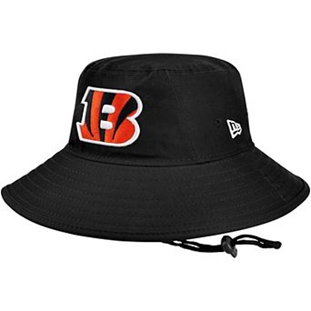 Men's New Era Black Cincinnati Bengals Main Bucket Hat