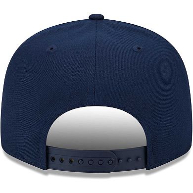 Men's New Era Navy Tennessee Titans Main Script 9FIFTY Snapback Hat