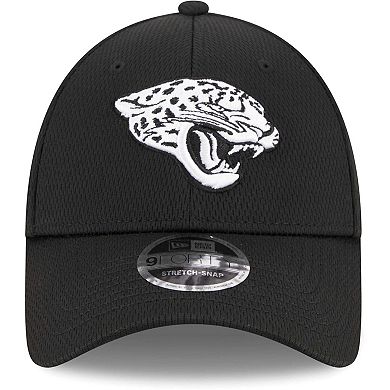 Men's New Era Black Jacksonville Jaguars Main B-Dub 9FORTY Adjustable Hat