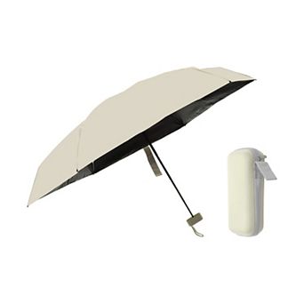 1 Set Mini Umbrella with Storage Box, Compact Umbrella, Lightweight Windproof Folding Umbrella