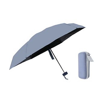 1 Set Mini Umbrella with Storage Box, Compact Umbrella, Lightweight Windproof Folding Umbrella
