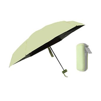 1 Set Mini Umbrella with Storage Box, Compact Umbrella, Lightweight Windproof Folding Umbrella