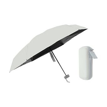 1 Set Mini Umbrella with Storage Box, Compact Umbrella, Lightweight Windproof Folding Umbrella