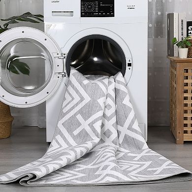 Washable Modern Area Rug