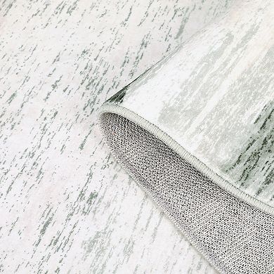 Modern Bordered Area Rug