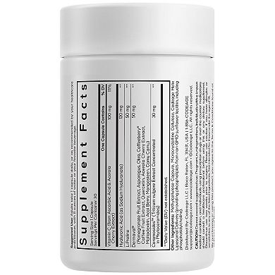 Codeage Skin Vitamins+, Ceramosides, Dermaval, Coffeeberry, Vitamin C, 30 ct
