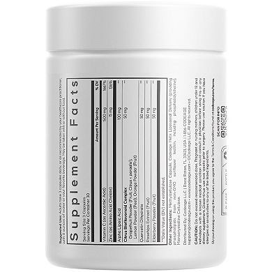 Codeage Liposomal Vitamin C, Zinc, Elderberry, Citrus Bioflavonoids, 90ct
