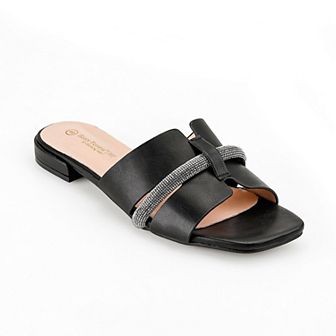 Henry Ferrera Paris Women's Comfort Sandals Flat Design