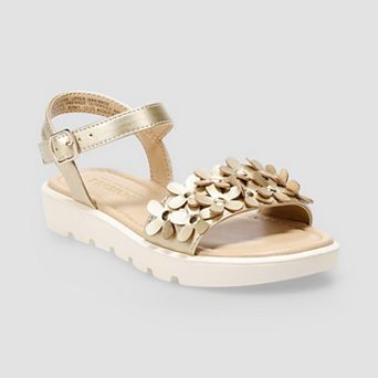 Sonoma Goods For Life® Willows 3D Flower Little Kid Girls Slip-On Sandals