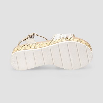 Sonoma Goods For Life® Mykell Girls Espadrille Wedge Sandals