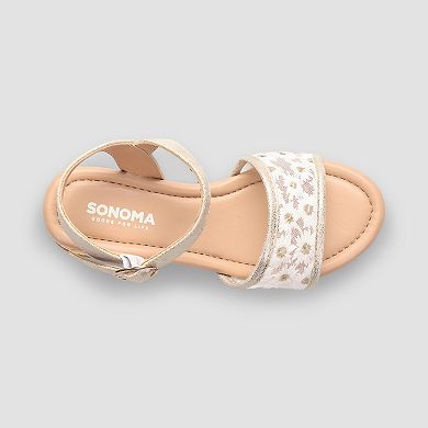 Sonoma Goods For Life® Mykell Girls Espadrille Wedge Sandals