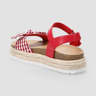 Sonoma Goods For Life® Bow Kids Platform Sandals