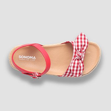 Sonoma Goods For Life® Bow Kids Platform Sandals