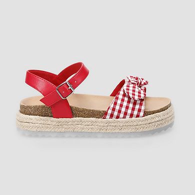 Sonoma Goods For Life® Bow Kids Platform Sandals