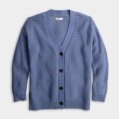 Women's Sonoma Goods For Life® Open Stitch Sweater Cardigan