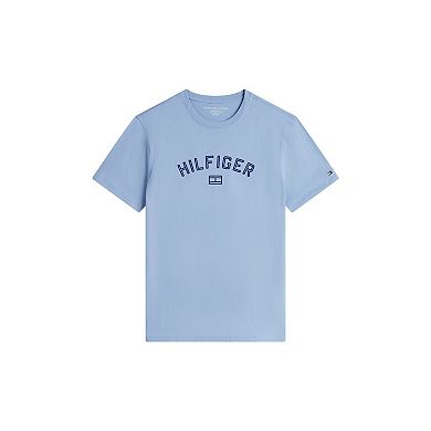 Men's Tommy Hilfiger Regular Fit Short Sleeve Flock Embroidery T-Shirt