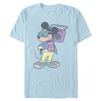 Men's Disney's Mickey Mouse Throwback Style Graphic Tee