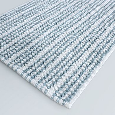 Martex Contrast Stripe Bath Rug