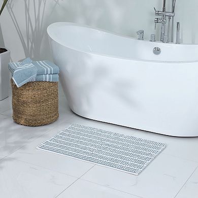 Martex Contrast Stripe Bath Rug