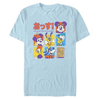Men's Disney's Mickey Mouse Life Is Better With Friends Graphic Tee