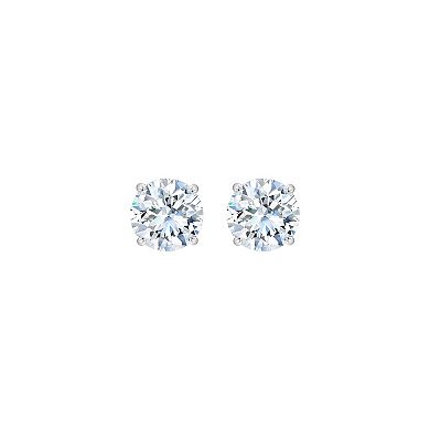 Always Mine 1/2 Carat T.W. GSI Certified Diamond Stud Earrings
