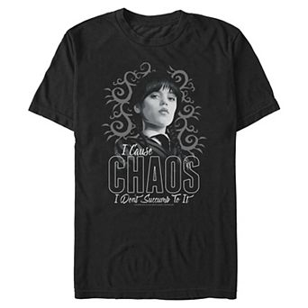 Men's Wednesday I Cause The Chaos Graphic Tee