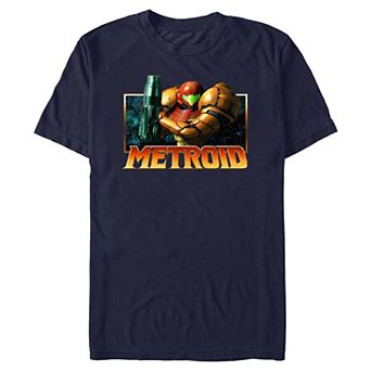 Men's Metroid Portrait Graphic Tee